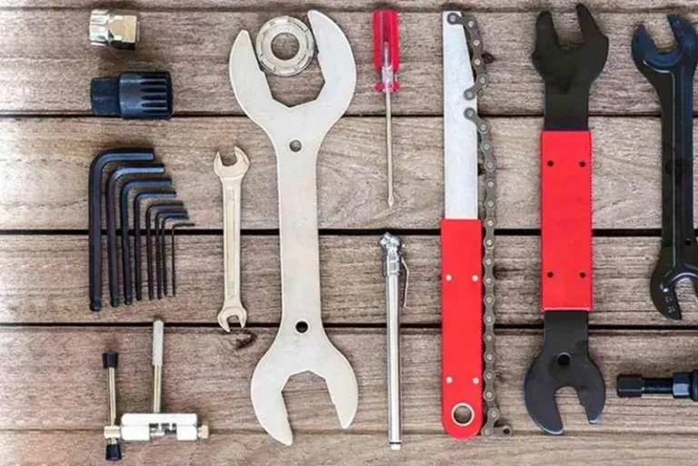 Mountain bike maintenance tools