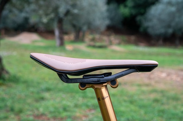 How much padding does a mountain bike saddle have